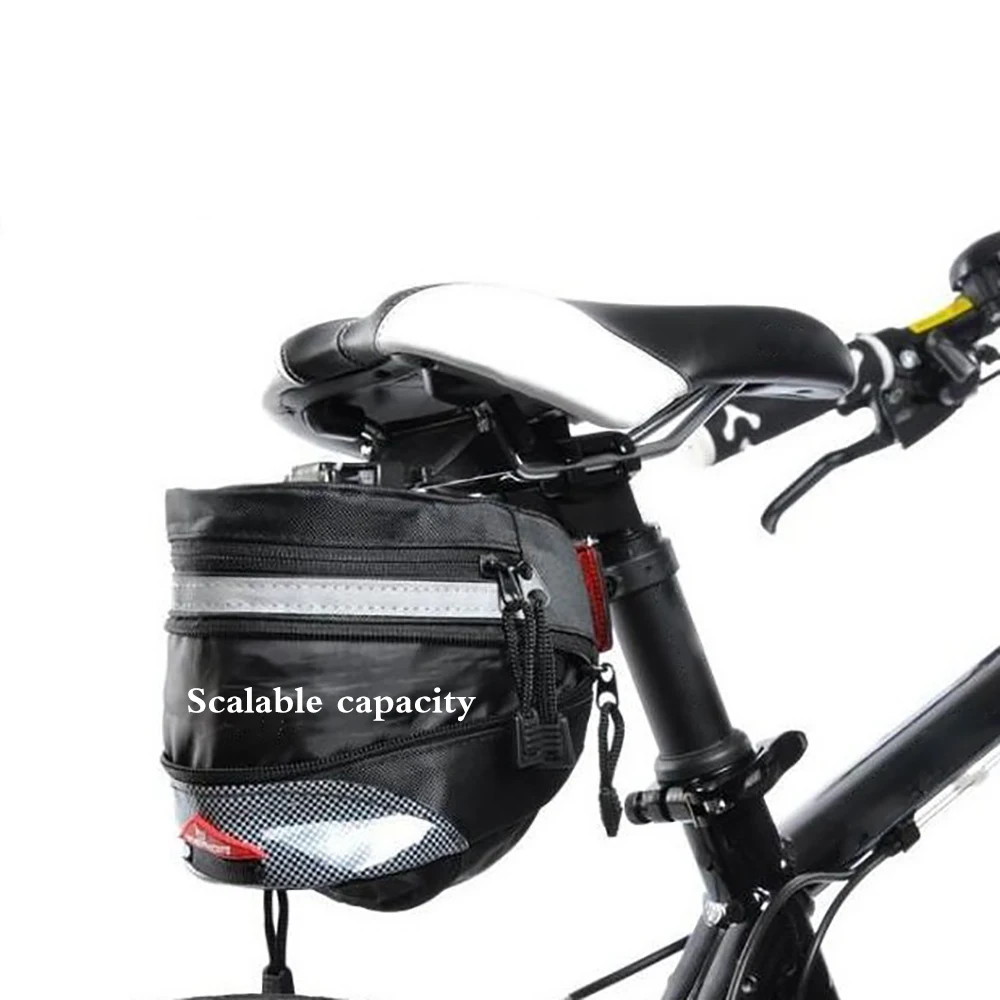 

TIOODRE Bicycle Tail Bag Saddle Bag Mountain Bike Bicycle Riding Equipment Durable Road Bike Rear Seat Bag Tool Bag