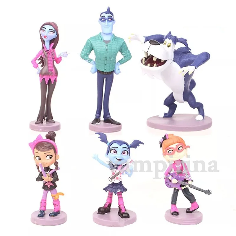 Игрушки для детей Сумасшедшие игрушки 6 шт. vampirina детские плюшевые кукла Реборн