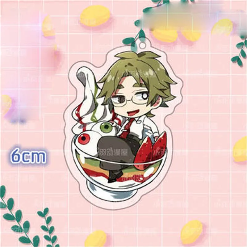 Аниме мультфильм ангелы смерти Рейчел Исаак акриловый кулон брелок Хэллоуин