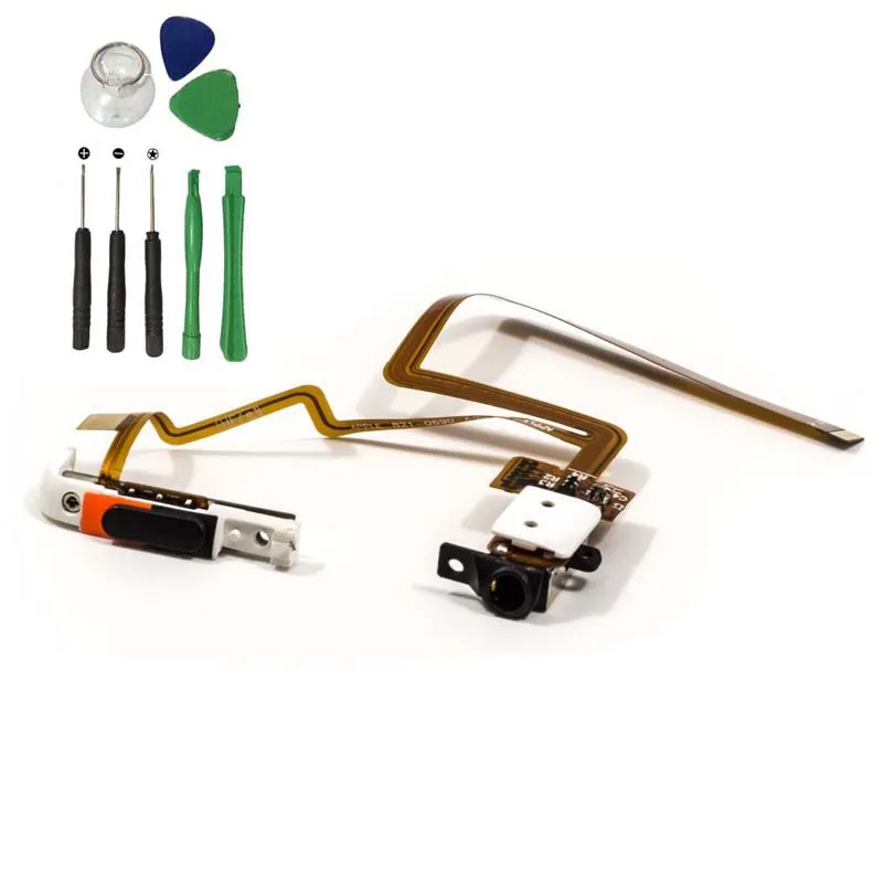 Headphone Audio Jack Hold Switch Flex Ribbon Cable For iPod Classic 6th gen 80gb 120gb and 7th Thin 160GB