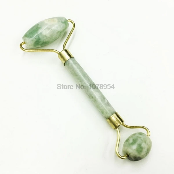 По dhl 200 шт косметический массаж лица инструмент нефритовый ролик для тонкий