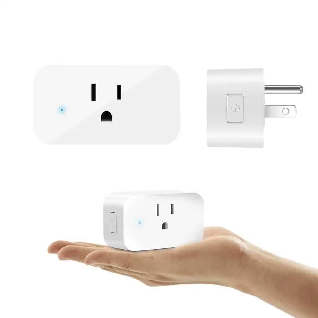 2 шт. интеллектуальная Розетка WiFi беспроводной пульт дистанционного розетка