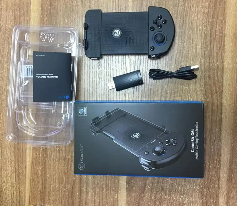 G6S with A3 Remapper Gamesir G6S G6 Bluetooth беспроводной Одноручные геймпады FPS игровой курок контроллер для IOS поддержка PUBG Mobile - Цвет: G6S with A3 Remapper