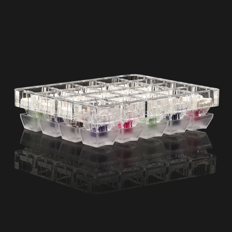 20 Key Caps Testing Tool Kailh Box Switches Keyboard Tester Kit Clear Keycaps Sampler PCB Mechanical | Компьютеры и офис