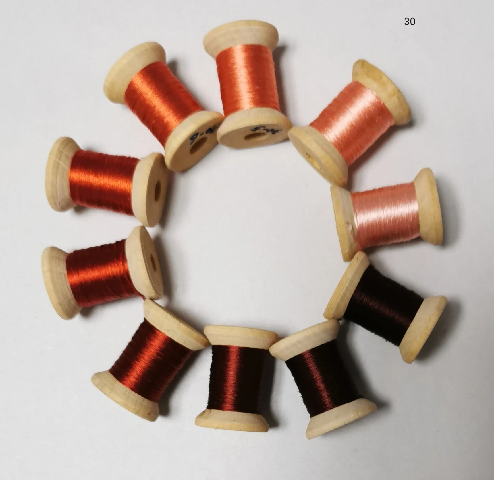 10 катушек 100% натуральный шелк тутового шелкопряда нитки для ручной вышивки