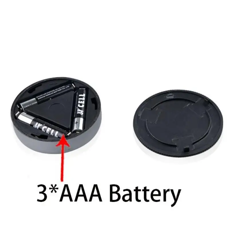 ABS пластик 3 светодиодный на батарейках настенный кухонный светильник освещение