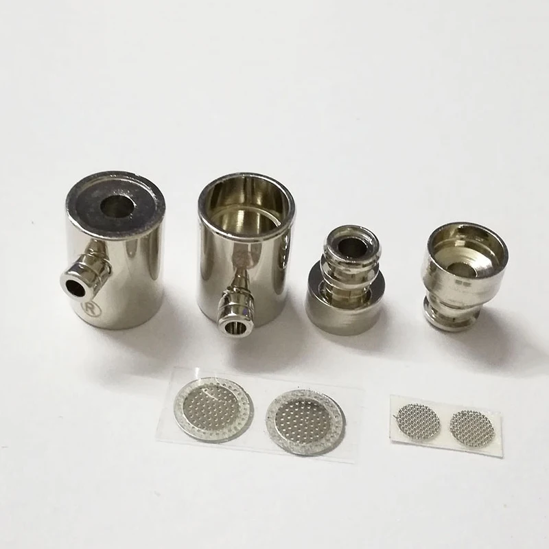 DIY Чистый медный корпус наушников для 6 мм 8 мм динамик блок в ухо наушники DIY оболочки чехлы