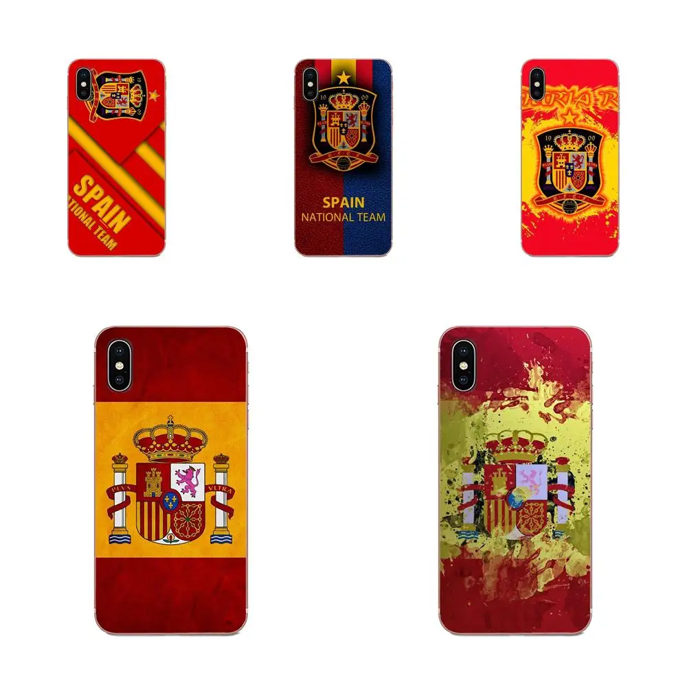 Ретро винтажный Чехол для телефона с испанским флагом высокого качества Samsung Galaxy