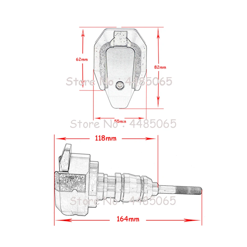 Аксессуары для мотоциклов Мотоцикл обтекатель протектор Pad ЧПУ слайдер защитная