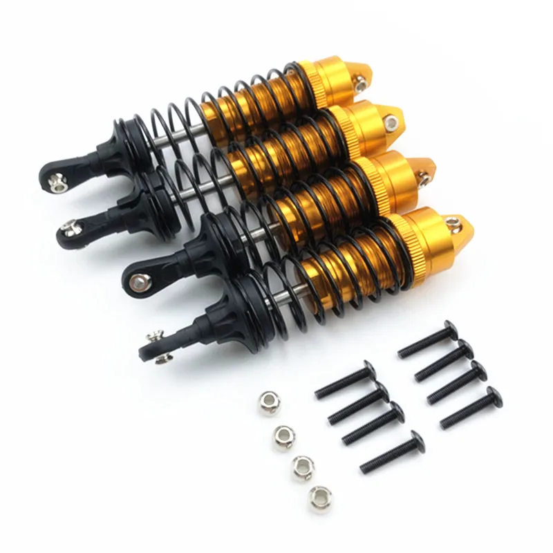 Фото 4pcs Front Rear 4WD Aluminum Damper Shock Absorber 1/10 For Traxxas Slash 4x4 Stampede Rustler VXL Rally 4 727 Игрушки и хобби 4pcs Front Rear 4WD Aluminum Damper Shock Absorber 1/10 For Traxxas Slash 4x4 Stampede Rustler VXL Rally 4 727 Игрушки и хобби