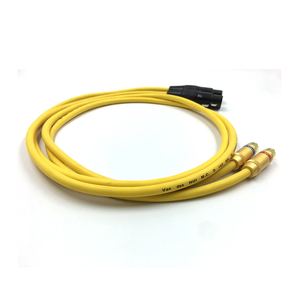 2 гнезда XLR RCA папа Hifi аудио кабель микшерный пульт усилитель двойной на 3 Pin M/F 50 см 1