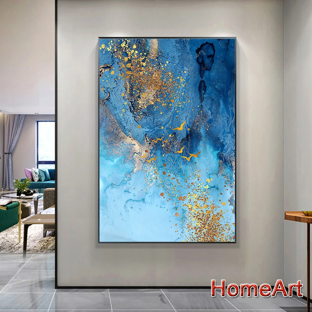 

Абстрактная птица и дневная живопись, современное настенное искусство, модульные картины для гостиной, домашний декор