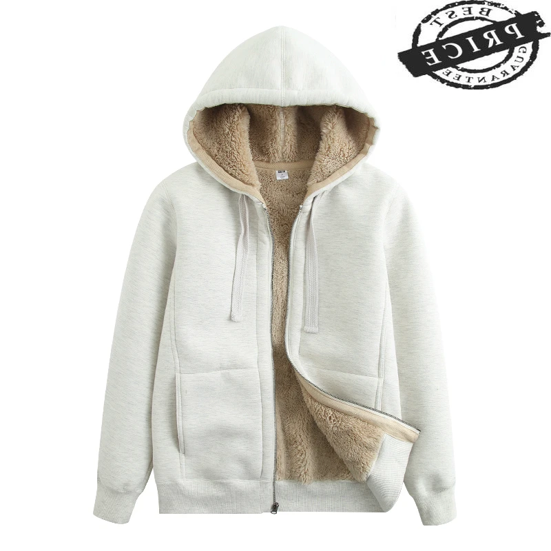 

Zipper Women's Autumn clothes 2021 Fashion Winter Velet Sweatershirts Female Casual Streetwear Hoodies Ladies Top LWLa52