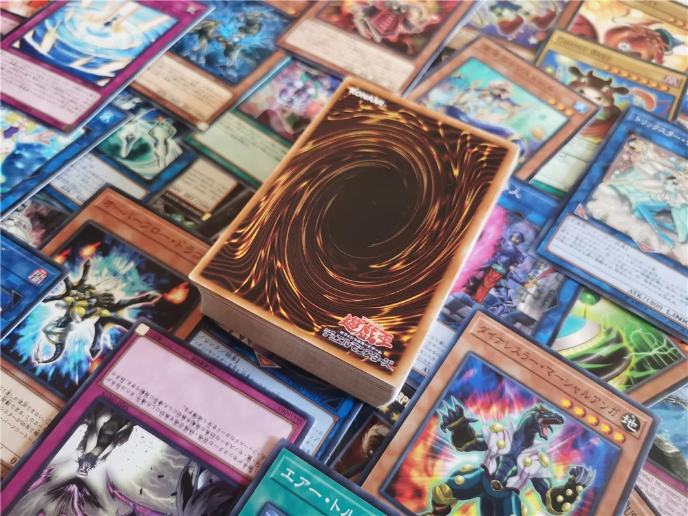 Настольная игра оригинальная версия YU GI OH 50 шт. 100% оригинальные карты Yugioh