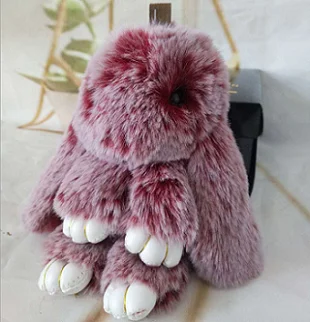 19-18cm Kawaii брелок кролик плюшевый брелок чучело Плюшевые игрушки линия друзья искусственный плюш 18 см fa2001 - Color: 19-18cm