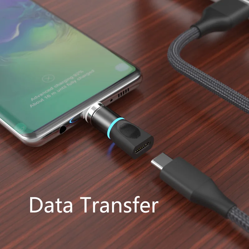 Магнитный адаптер CANDYEIC USB Type C для Samsung S10 S9 plus Note10 9 C9pro A50 A40 A30 LG G8 G7 V30 Nexus 5X магнитное