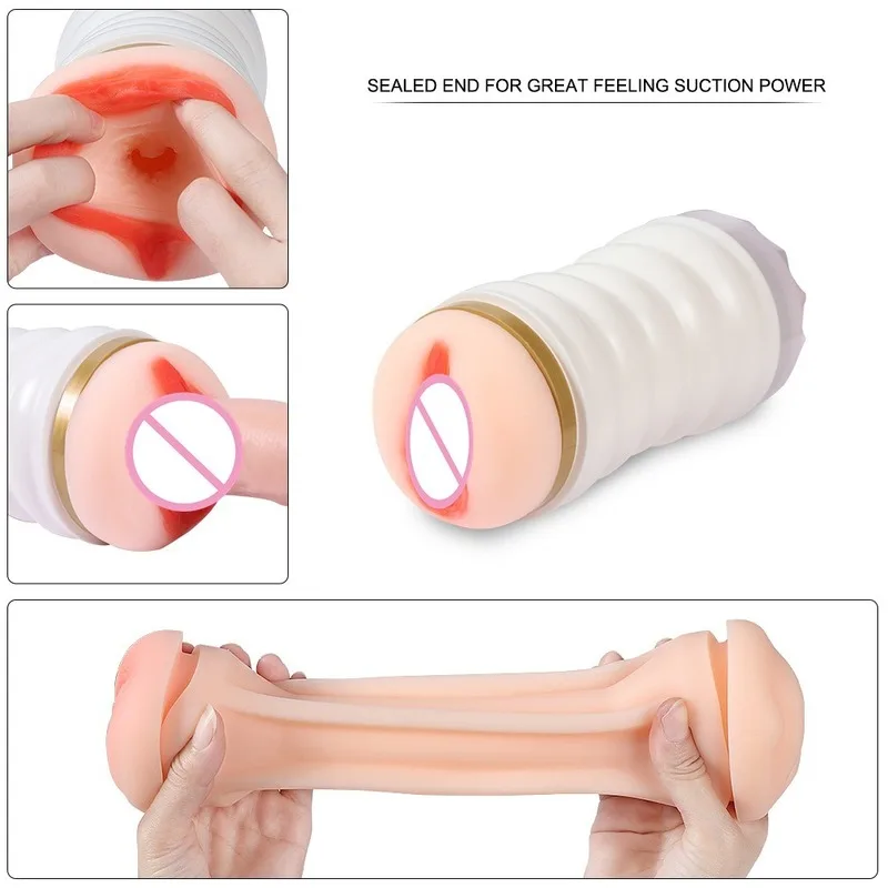 Вагина мастурбатор для мужчин самолет чашка карманная киска игрушка пенис