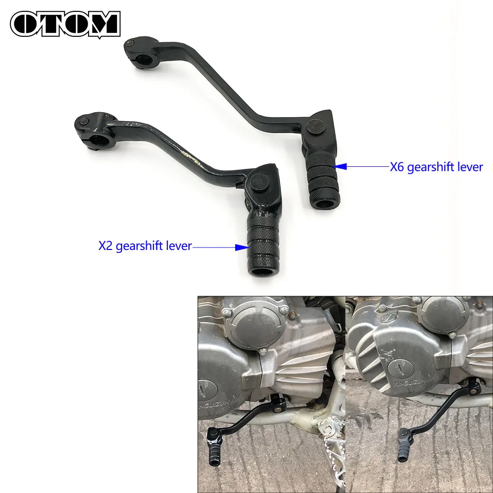 

OTOM Gear Shifter Shift Pedal Lever For Motorcycle ATV Dirt Bike Pit Bikes Gear Levers Kayo X2 X6 Honda CB Series Guizun MX6