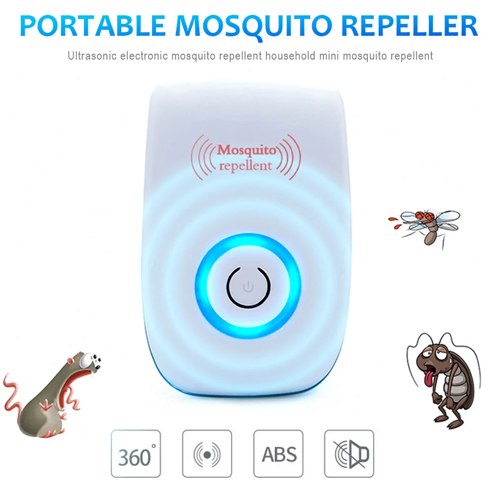 

Ultrasonic Pest Repeller Electronic Indoor Pest Repellent Plug in for Insects Mice Ant Mosquito Spider