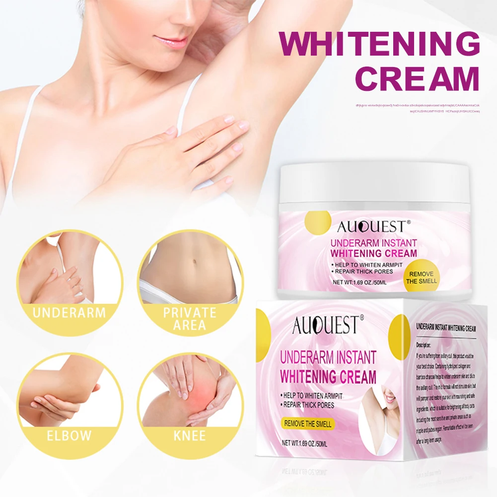 

Underarm Cream Whitening Cream Dark Spots Corrector Cream for Armpit Elbow Knee Private Areas Skin Brightening Cream