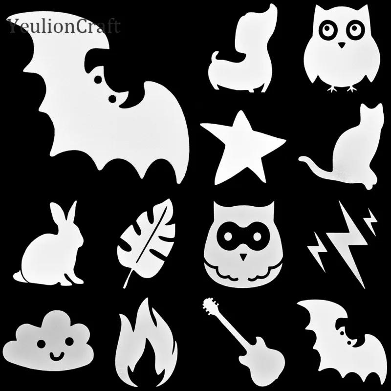 Светоотражающая лента Chzimade 10 шт./лот наклейка из фольги для горячего тиснения