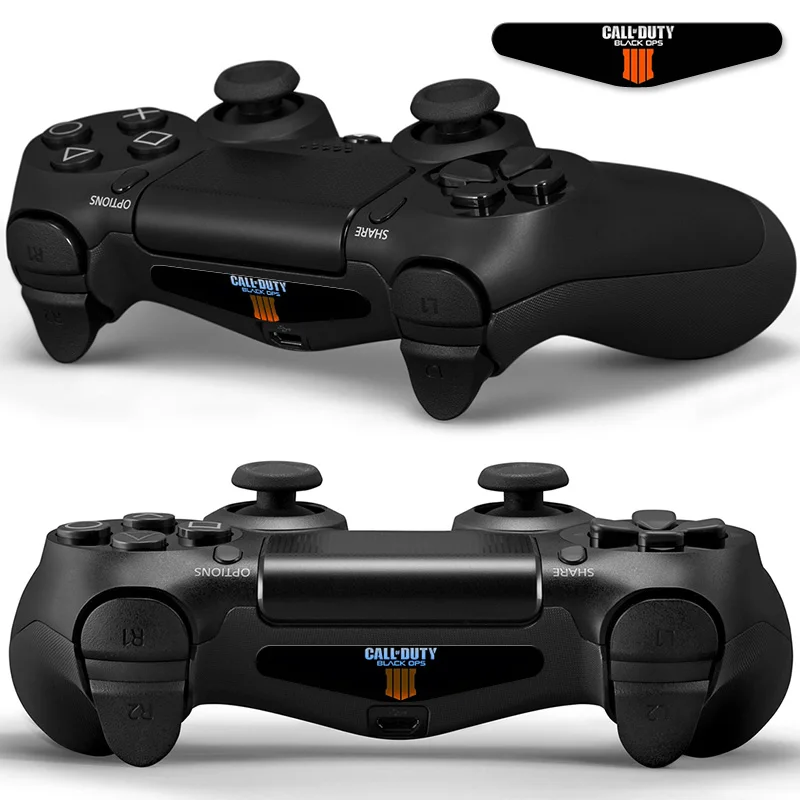 1 пара для Playstation 4 светодиодный стикер на бар наклейка для PS4 контроллер модные наклейки защитный чехол для джойстика для PS4 контроллер кожи