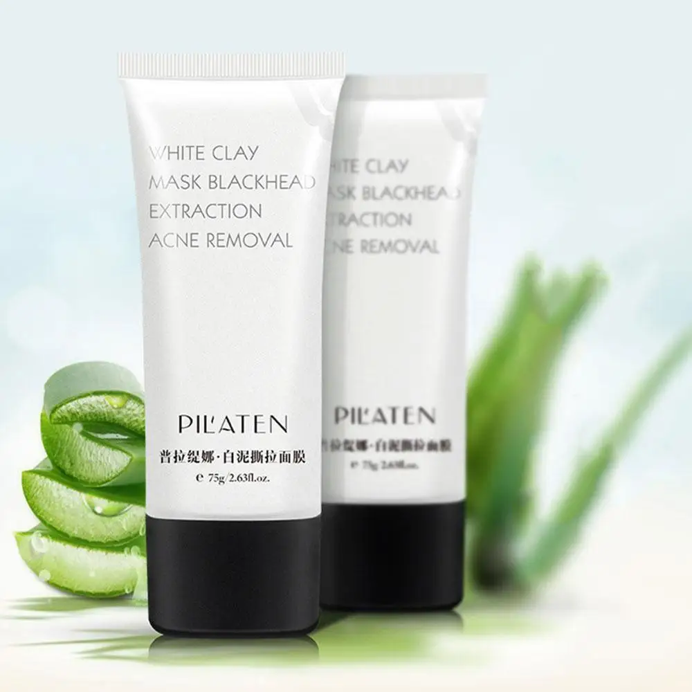 Маска для удаления черных точек маска из белой глины глубокое очищение лечения