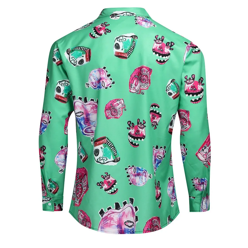 Взрывные рубашку с длинными рукавами! Мужская повседневная длинным рукавом