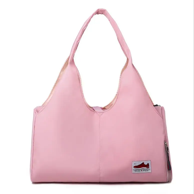 2020 новая дешевая черная спортивная сумка с блестками для женщин отсек обуви