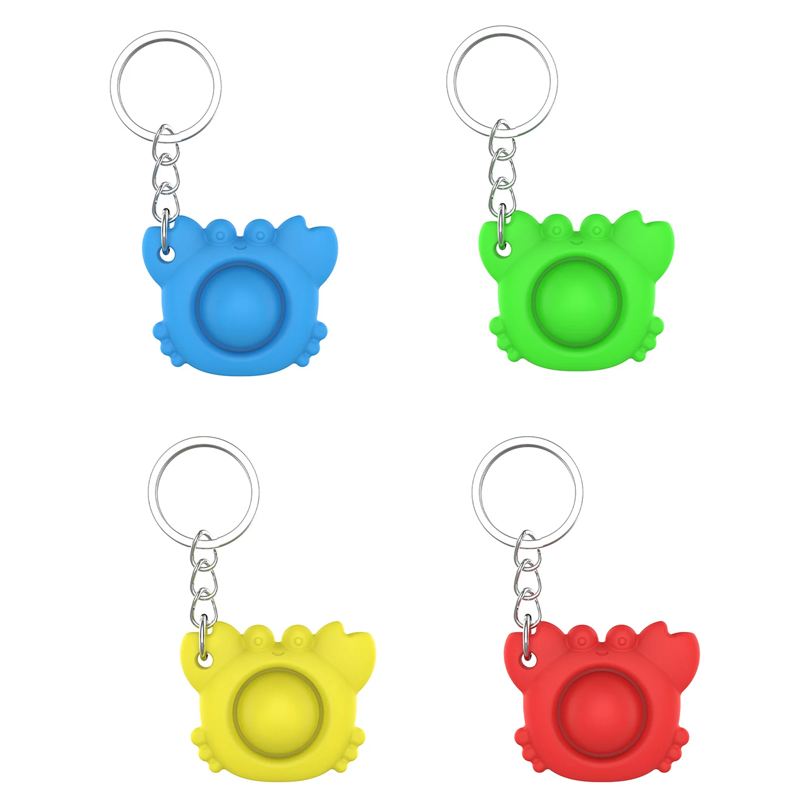 

Simple Dimple Pop It Fidget Toy For Kids Adults Stress Relief Push Pop Toy Key Chain Early Educational Toys Autism Special Needs