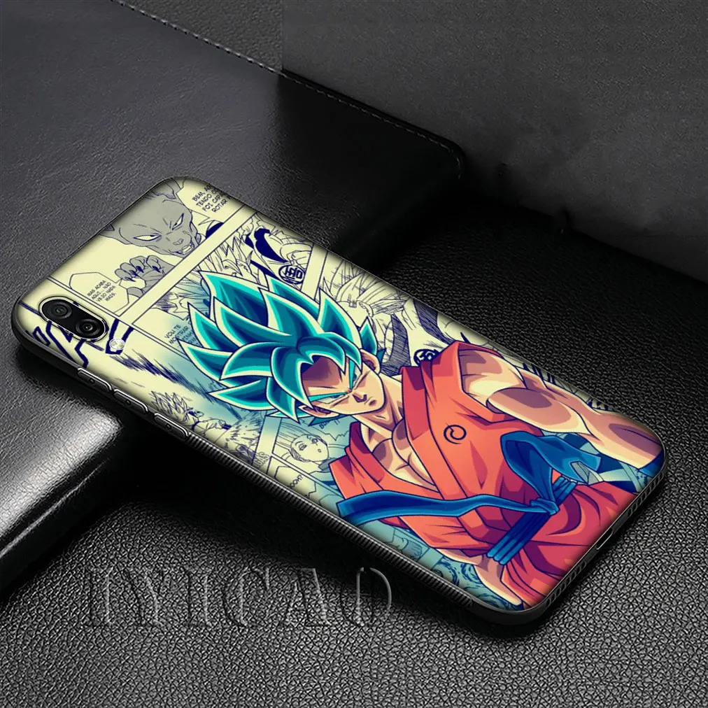 Аниме DRAGON BALL Z DBZ Goku Мягкий силиконовый чехол для Huawei P30 P20 Pro P10 P9 Lite Mini 2017 2016 P Smart Plus