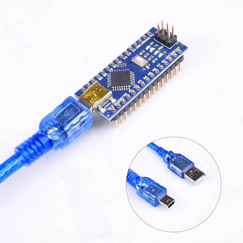 3 шт. Nano V3.0 ATmega328P контроллер совместим с Arduino CH340 USB драйвер без кабеля NANO 0 |