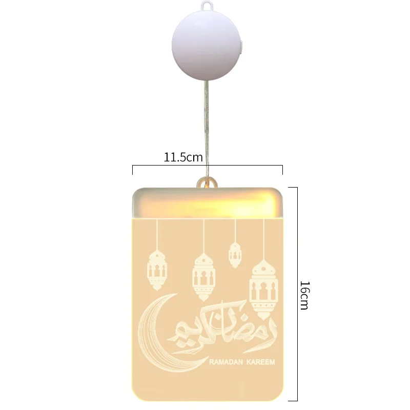 

Eid Moon Lamp Led Night Light Eid Mubarak Ramadan Decoration Islamic Muslim Hanging Ornament Eid Al Adha Mubarak Night Light