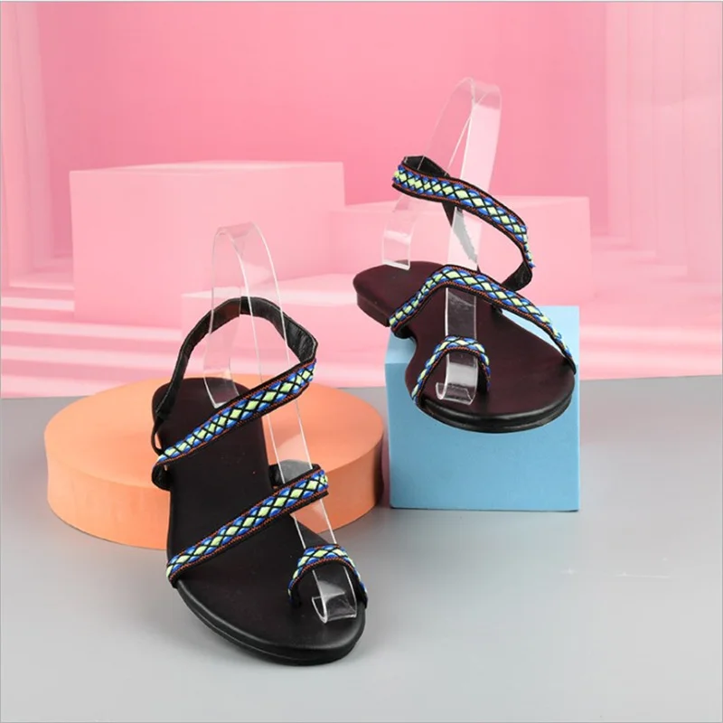 

Plus Size Summer Woman Sandals Casual Slip On Slippers Women Shoes Ladies Flats Flip Flops Roman Sandalias zapatillas mujer