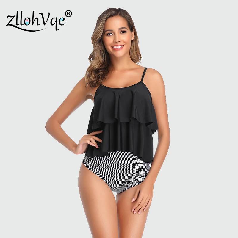 Zllohvqe Бикини Push Up летний купальный костюм высокая талия повседневная Пляжная