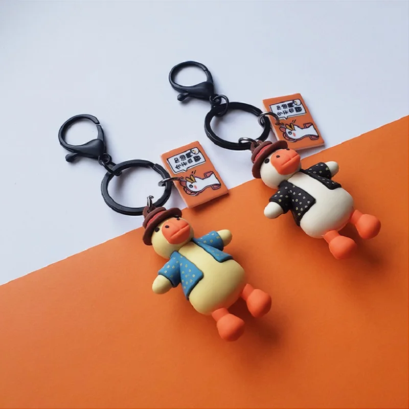 Новый стильный брелок с изображением героев мультфильмов как на утке милый