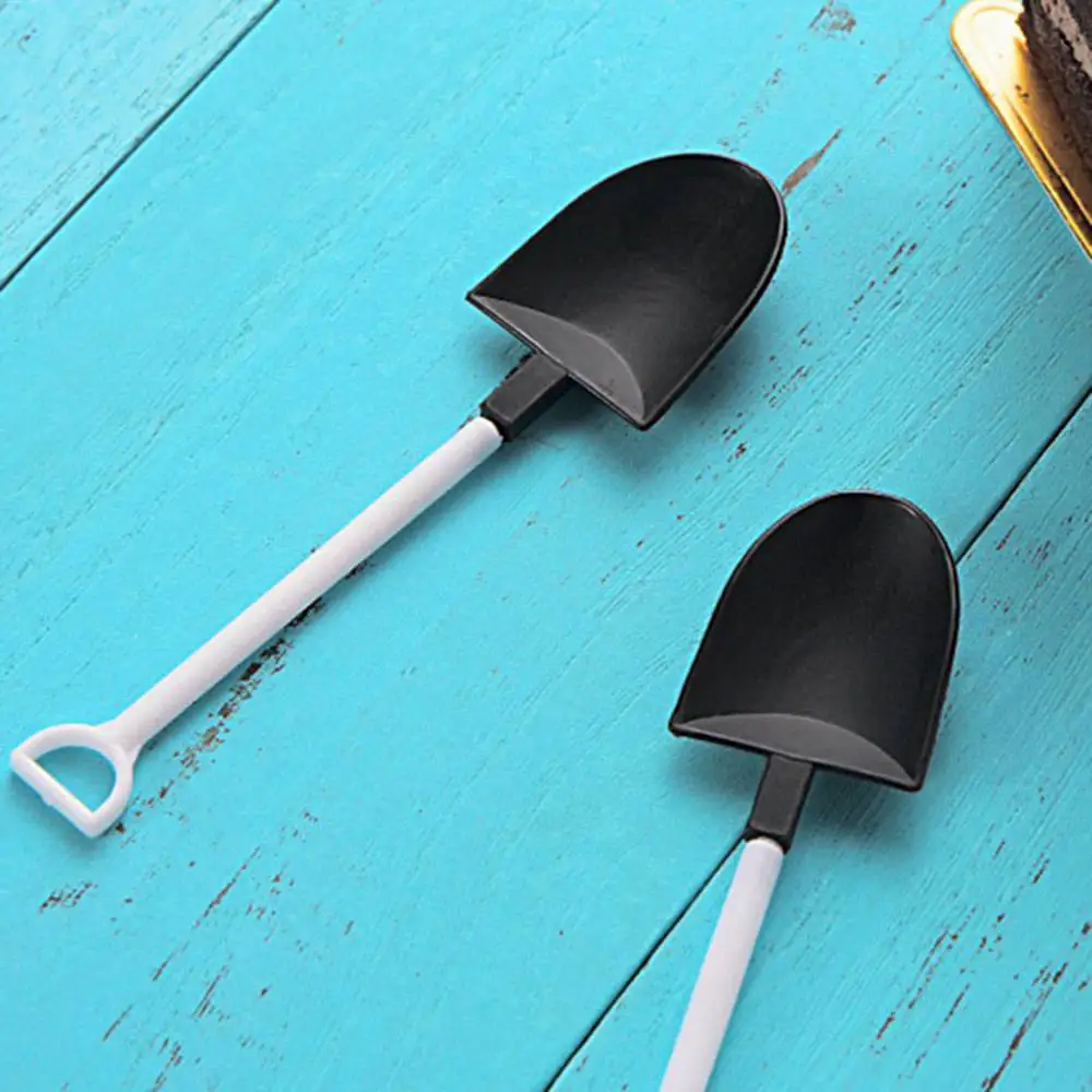 100 шт. одноразовые Десертные Ложки для торта лопатка мини ложка мороженого