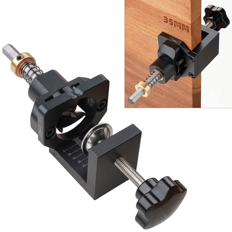 

35mm Hinge Hole Jig Woodworking Drill Bit Hand Tool Sets Punch Automatic Pocket Machine Drills for Metal Carpentry Tool