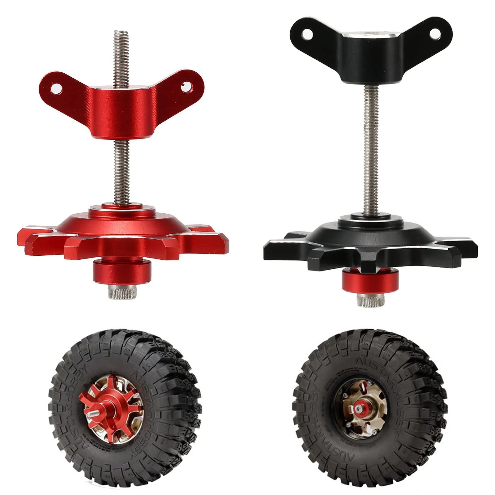

HOBBYFANS 1.9/2.2 Inches Bead Lock Wheel Assembly and disassembly tool TRX4 TRX6 G500 SCX1