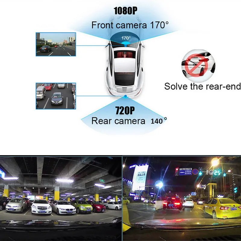 TOSPRA S500 ADAS Мини Автомобильный видеорегистратор камера Full HD LDWS Авто Цифровой видеорегистратор Dash Cam для Android dvr камера мультимедийный плеер