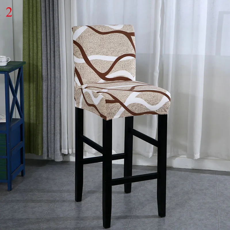 

Bar Arm Chair Seat Cover Slipcover Short Back Chair Covers Antimacassar Decorative Household Articles Home Textile Supply