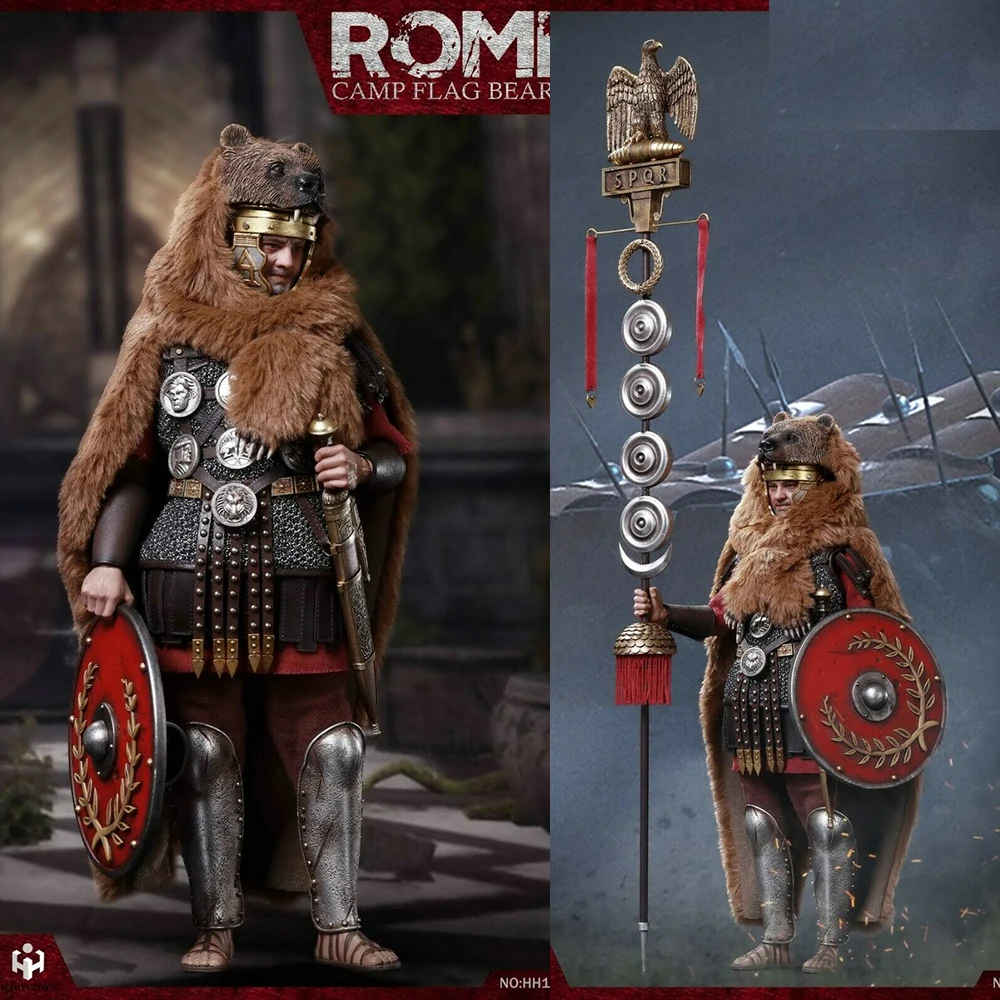 

В наличии 1:6 HH модель X HaoYuTOYS HH18020 Императорская Армия лагерь флаг владельца фигурки
