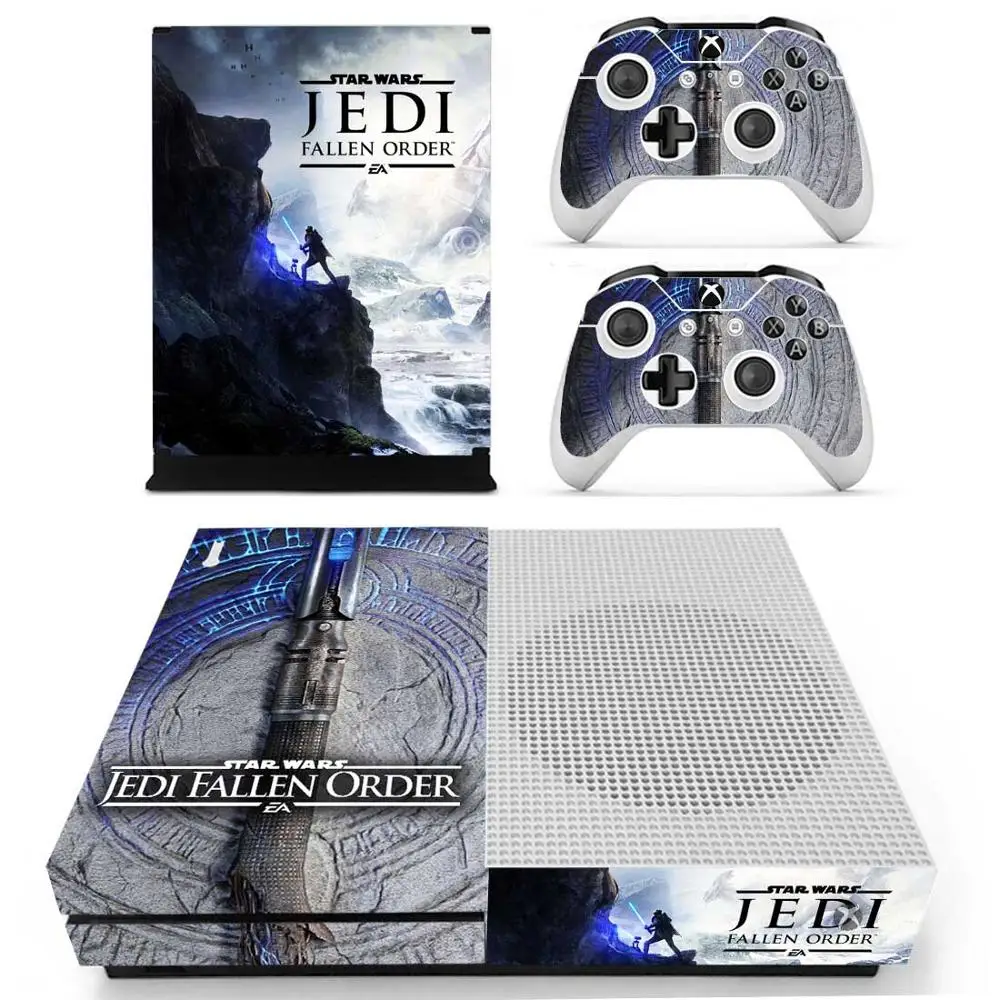 Джедай: Падший заказ наклейка s для Xbox One S кожа Виниловая Pegatina one тонкая консоль и