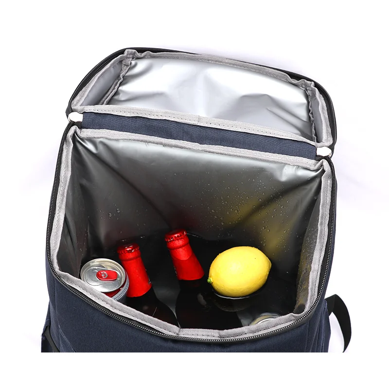 DENUONISS Suitable Picnic Cooler Backpack Thicken Waterproof Large Thermo Bag Refrigerator Fresh Keeping Thermal Insulated Bag images - 6