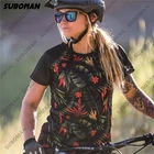 Рубашка велосипедная быстросохнущая МужскаяЖенская, для езды на мотоцикле или велосипеде