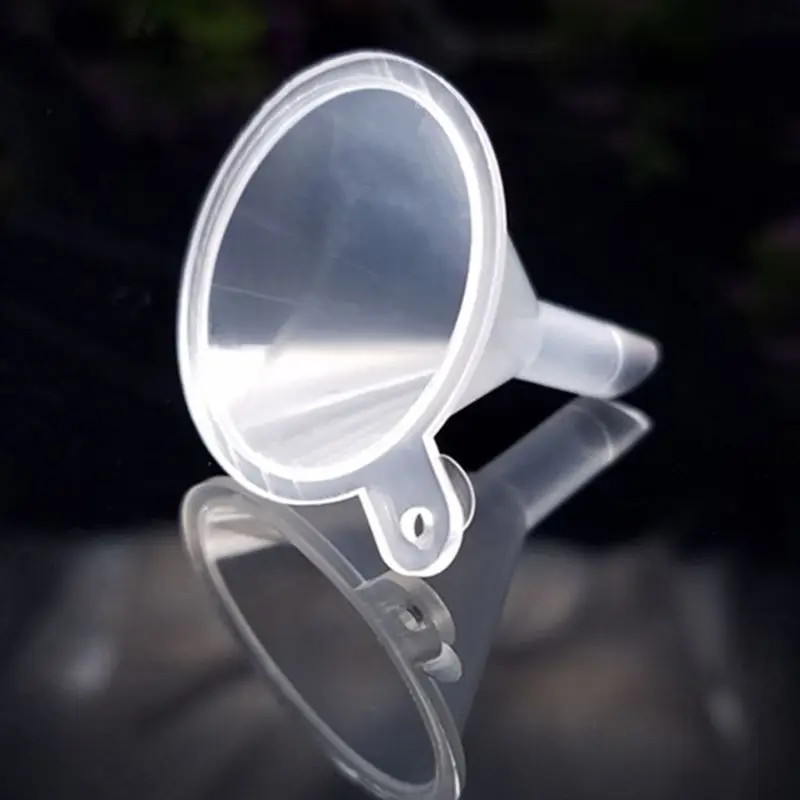 

100 PCS Mini FunnelClear Plastic Funnels Multi-Purpose Funnels for Perfume