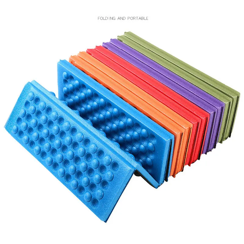 MENFLY Camping Cushion for Nature Hike Portable Sand Beach Blanket Waterproof Tourist Seat Pillow Collapsible 4-Fold Picnic Mat