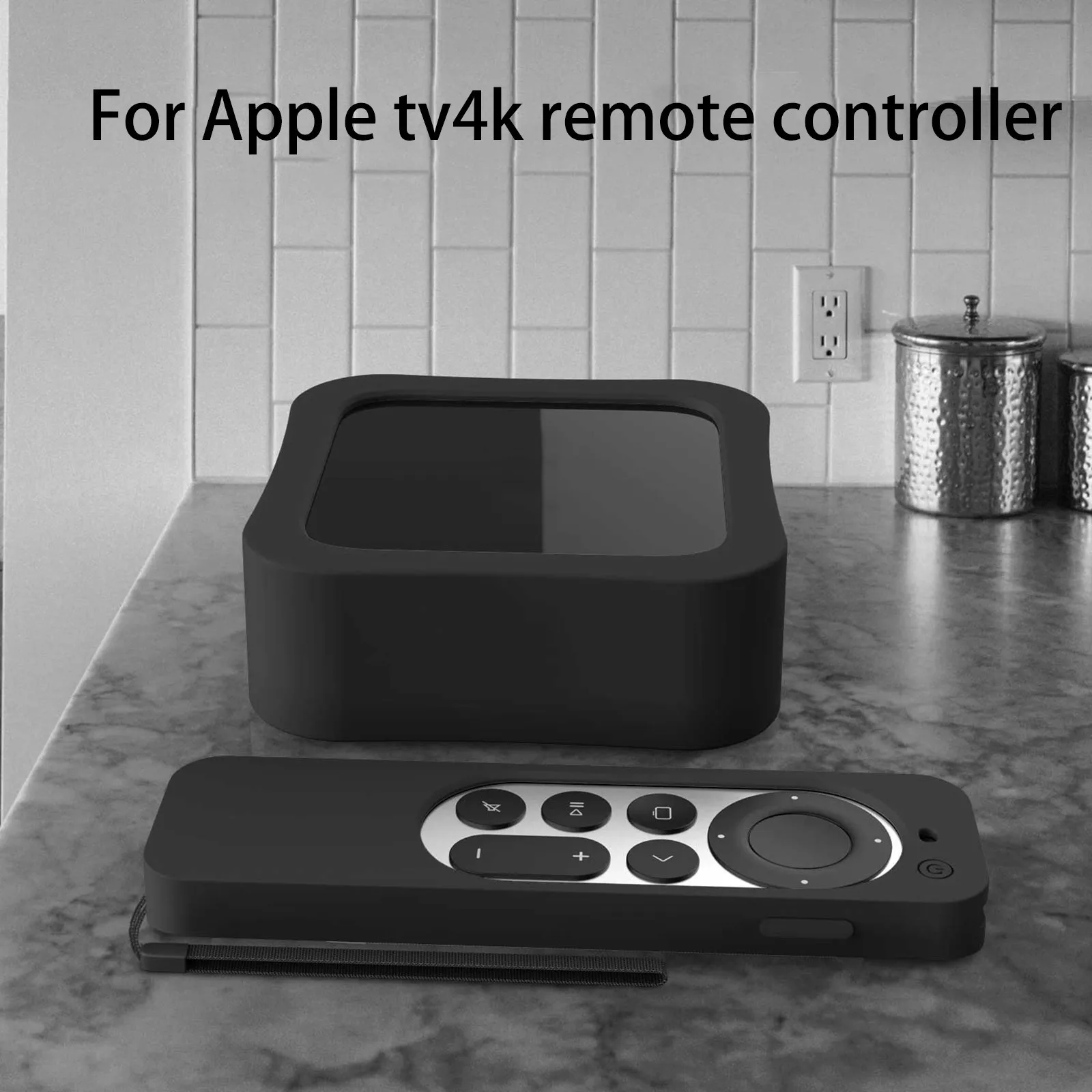 Силиконовый чехол для пульта дистанционного управления Apple TV Siri 4K 2021 силиконовый