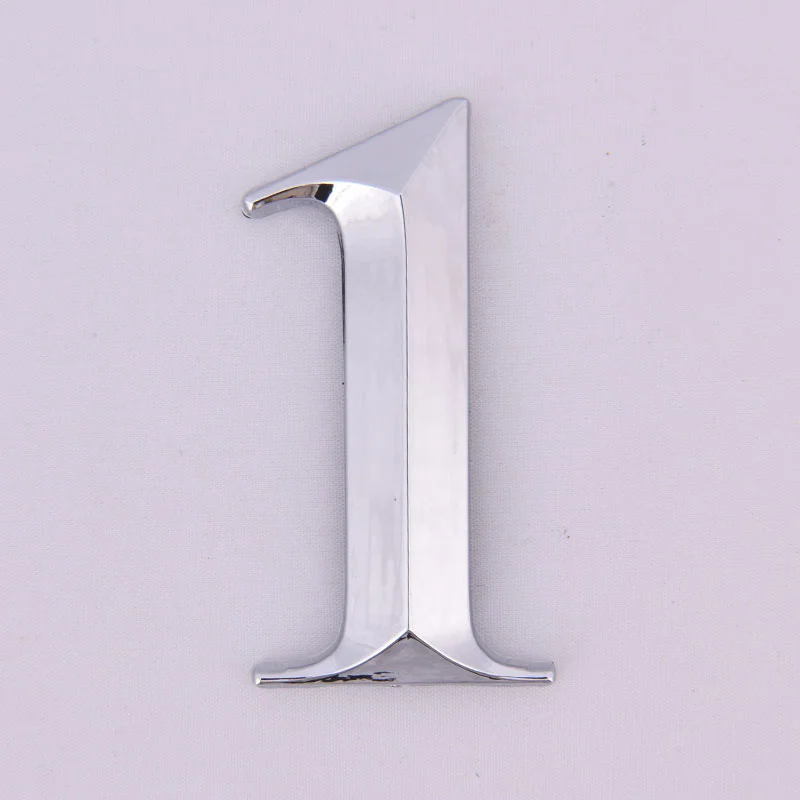 

3D наклейки цифры пластик