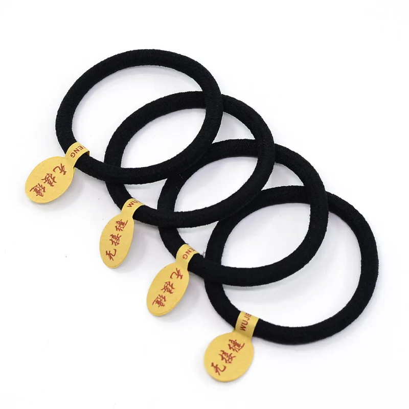 12 шт./лот резинки для волос черного и коричневого цвета женские аксессуары волос|